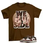 We Outside Mocha Shirt to Match Air Jordan 1 Low Mocha DC6991 200