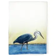 Betsy Drake Great Blue Heron Guest Towel