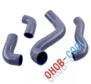Gray For Mini Cooper S JCW R56 R57 R55 Silicone Intercooler Turbo Boost Hose Kit