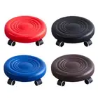 Low Rolling Stool with Wheels Foot Rest for Living Room Bedroom Entryway