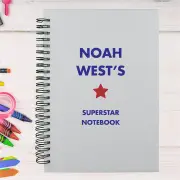 Star Personalised A5 Notebook