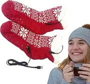 Electric Socks | Thermal Feet Socks | Winter Foot Heater, Insulated Foot Supports for Outdoor Field Hockey