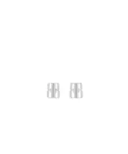 Balenciaga Nano Xs Stud Earrings One size silver