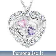 Reflections Of Our Love Personalised Pendant