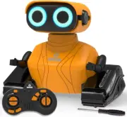 Kaekid Robots for Kids,2.4Ghz Remote Control Robot Toys with LED Eyes & Flexible