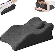 Relax Cush Pillow, Relax Cush Wedge Pillow, Relaxcush Ergonomic Pillow, Relaxcush Lumbar Support Pillow, Relaxcush Wedge Ergonomic Pillow, Memory Foam Leg Elevation Pillows (Black)