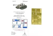 1/35 SD.KFZ.182 Royal Tiger 'Mudguards' (Zvezda) Photo-etched detailing kit