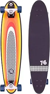 Z-Flex Surf-a-gogo Log Roll Longboard, Adults Unisex, Multi (Multicolor), 37 mm