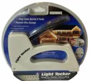 Surebonder Light Tacker Stapler 5540Hol Heavy Duty Christmas Light Stapler 100ft