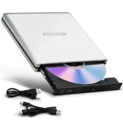 Aluminum External Blu Ray Drive, Support 25G Disc Read/Write Bluray Drives, U...