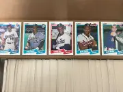1990 FLEER BASEBALL COMPLETE SET - 660 CARDS - MINT - SOSA, JUSTICE, VAUGHN RC'S