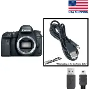 Canon EOS 6D Mark II Digital SLR Camera USB Cable Transfer Cord Replacement