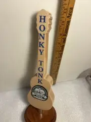 MOUNTAIN FORK HONKY TONK LIGHT ACOUTISTIC GUITAR draft beer tap handle. OKLAHOMA