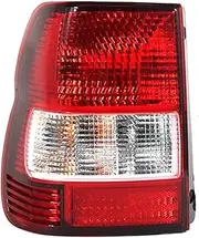 Left Right Car Rear Tail Light Taillight Brake Lamp ，Compatible for Mitsubishi Pajero Montero IO Pajero MINI 1998-2007 MR535073 MR535074(Left)