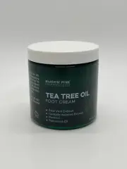 MAJESTIC PURE Athletes Foot Cream with Tea Tree Oil, Aloe & Spearmint - Hydra...