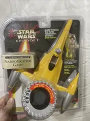 Star Wars Episode 1 Naboo Fighter Game Electronic Handheld Hasbro 1999 (Sealed)