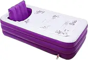 Inflatable Adult Bath Tub, Free-Standing Blow Up Bathtub with Foldable Portable Feature for Adult Spa (PVC)