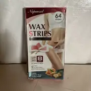 Wax Strips Hair Removal for Women, Large Waxing Strips - 64 ct Exp: 06/2026
