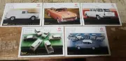 HOLDEN EK Collector Trade Cards x 5 - Sedan Wagon Panel Van