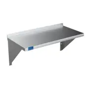 AMGOOD Wall Shelf 13"x30"x14" Stainless Steel Square Edge Heavy Duty w/Brackets