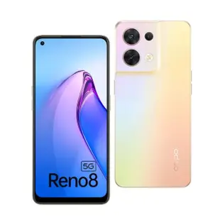 【OPPO】S+級福利品 Reno8 5G 6.4吋 （12G/256G）(贈行動電源+手機掛繩)