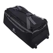 Foldable Duffle Bag with Wheels 85L/120L/140L, 1680D Oxford 140L Black