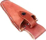 NULYLU Leather Pruner Scissor Holder Pouch Durable PU Leather Tool Belt Bag for Gardeners Random Color for Pruning Shears and Landscape Professionals