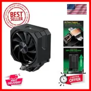 AMD/Intel CPU Cooler with 120mm Fan - 4x6mm Heat Pipes, 6.1'' Height, 1650Rpm...