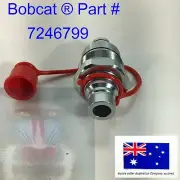 fits Bobcat Male Hydraulic Coupler FFH & Cap TL30.70 TL34.65HF TL35.70