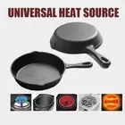 Pan Iron Cast Frying Egg Steak Cooker Pot Mini Enamel Saucepan Steak Steak...