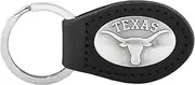 NCAA Texas Longhorns Leather Concho Key Fob, Mens, UTX-KL6-BLK, Black, One Size