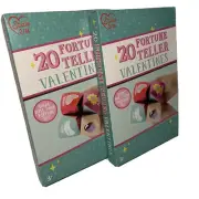 Lot Of 2 Packages Valentines Card|Total of 40|Fortune Teller Card Craft NIP Fun
