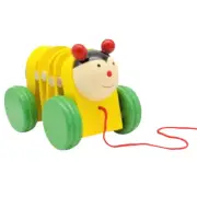 Wooden Pull Along Small Bee