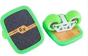 Drift Skates with high Elastic Ball Wheels, Carbonized Bamboo Panel Split Skateboard for Beginners, Adults and Children