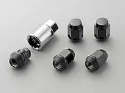 MUGEN WHEEL NUT & LOCK SET 5H Silver For ODYSSEY RC1 2 4 08181-MZ3-K0S0-S