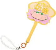 PAMINGONO Handheld Manual Fan Funny Text Outdoor Summer Cooling Accessory Lightweight and Portable for Parties Unique Handwoven Design Versatile Photo Prop