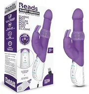 Rouge Rabbit Essentials Rechargeable Pleasure Beads Rabbit, Hot Purple