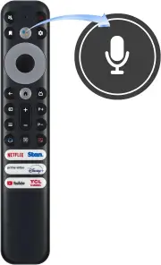 PERFASCIN RC902V FAR1 Replacement Voice Remote Control fit for TCL TV 75C835 65C835 55C835 75C635