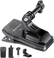 K&F Concept Backpack Strap Clip Mount for GoPro Hero 12 11 10 9 8 Action Camera
