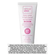 Ethical Zinc Daily Wear Light Tinted Facial Sunscreen SPF50 - 100g