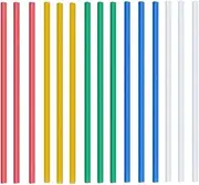 HARY 15PCS Slide Binders A4-1cm Plastic Spine Binding Bars for A4 Presentation Folders & Document Classification, Office/School Report Covers (Solid Colors)
