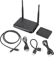 EVTSCAN Wireless Audio Video Transmitter Receiver 60m Distance HD Wireless Audio Video Transmission Extender Screen Projector