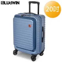 在飛比找環球Online優惠-【LUDWIN 路德威】 德國20吋上掀前開式可擴充行李箱(