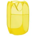 Pop up Laundry Hamper, Collapsible Mesh Laundry Basket with Side Pocket, Fold...