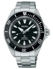 [Seiko] Prospex Stainless Steel Watch in Silver/Black