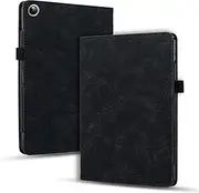 [YBFJCE] Case for Samsung Galaxy Tab A9 Plus 2023 (SM-X210/SM-X215/SM-X216) 11.0 inch, Slim Stand Shell Protective Case with Pencil Holder, PU Leather Folio Cover for Samsung Galaxy Tab A9+, Black