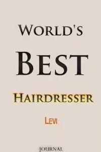 在飛比找博客來優惠-World’’s Best Hairdresser Levi