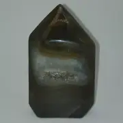 Agate Geode Druzy Tower Point 4.68in, 346g