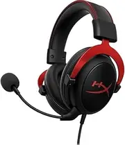 HyperX Cloud II Gaming Headset - Stereo - USB - Wired - Over-The-Head - Binaural - Ear-Cup - Black, Red