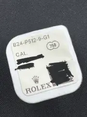 Rolex 24-P512-9 - PUSHER 512 18WhiteGold & GASKET. New Sealed